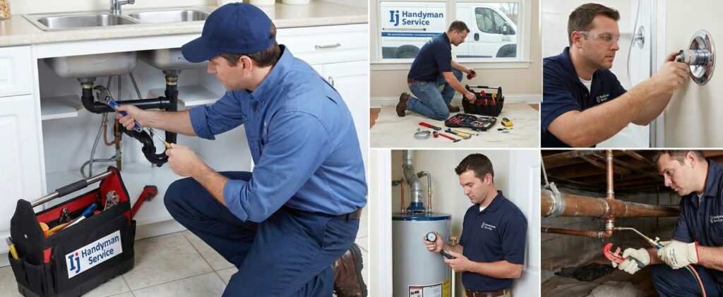 Professional plumbing services in Singapore by IJ Handyman Service – pipe repair, sink fixing and leak repair